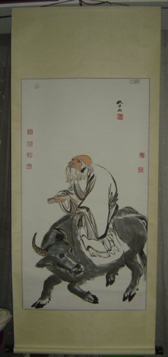 lao tzu riding ox