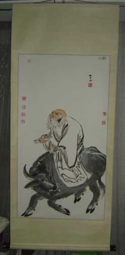 lao tzu riding ox