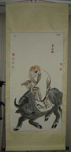 lao tzu riding ox