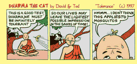 buddhist cartoon